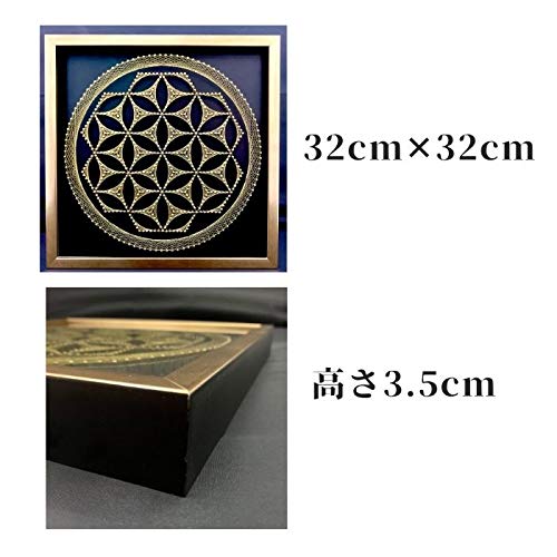 糸掛けアート　糸掛け曼荼羅　ストリングアート　フラワーオブライフ 009フラワーオブライフ②/糸かけ曼荼羅アート | Sayang Sayang